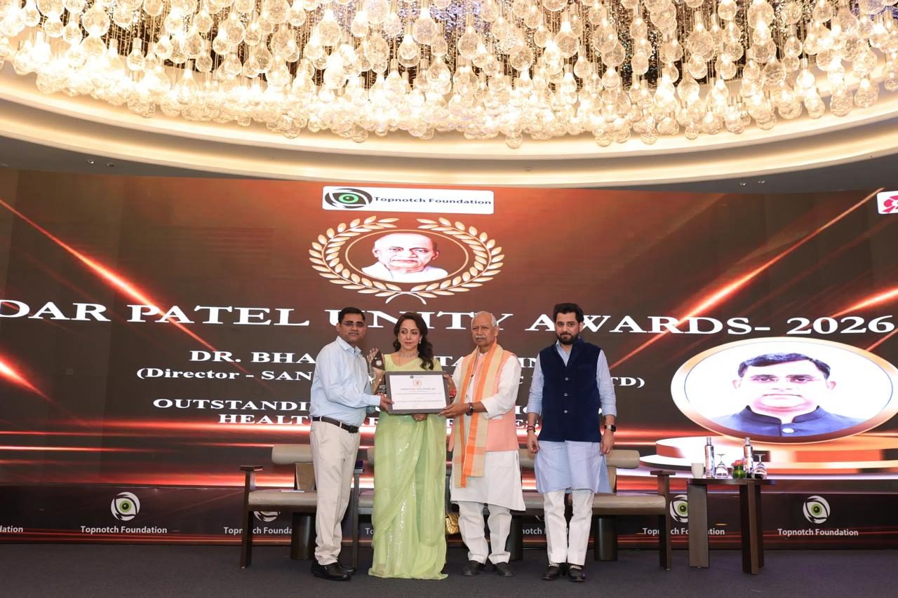 On-stage award ceremony
